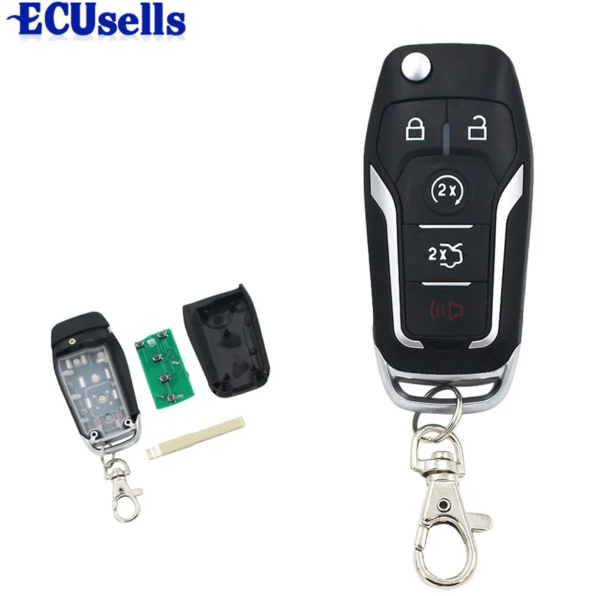 Modified Folding Remote key 4+1 Button 433MHZ 4D63 Chip For Ford Focus Fiesta With/without 4D63 CHIP
Modified Folding Remote key 4+1 Button 433MHZ 4D63 Chip For Ford Focus Fiesta With/without 4D63 CHIP