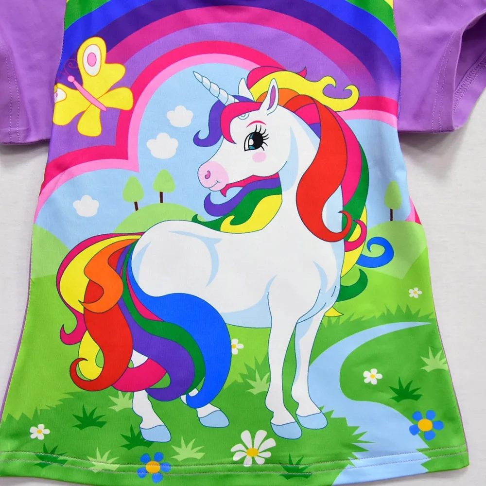 Unicorn Colorful Rainbow Summer T-shirt 22 Unicorn Colorful Rainbow Summer T-shirt -Unicorn Fashion HTB12e4ncL1H3KVjSZFHq6zKppXaK