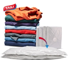 4 PCS Vacuum Bags For Clothes No Pump Needed Hand Pressure Storage Bag Closet Clothing Organizer Space Saving Bag
4 PCS Vacuum Bags For Clothes No Pump Needed Hand Pressure Storage Bag Closet Clothing Organizer Space Saving Bag