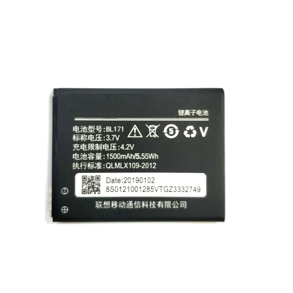 New BL171 Battery For Lenovo A319 A60 A500 A65 A390 A368 A390T A356 A370E A376 BL 171 Phone 2019 Battery
New BL171 Battery For Lenovo A319 A60 A500 A65 A390 A368 A390T A356 A370E A376 BL 171 Phone 2019 Battery