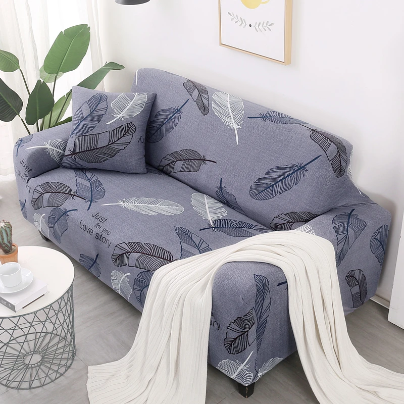 Modern Dancing Feather Print Sofa Cover Elastic Slip-resistant Removable Slipcover Tight Wrap Stretch Pet Protector 1 2 3 4 Seat
Modern Dancing Feather Print Sofa Cover Elastic Slip-resistant Removable Slipcover Tight Wrap Stretch Pet Protector 1 2 3 4 Seat