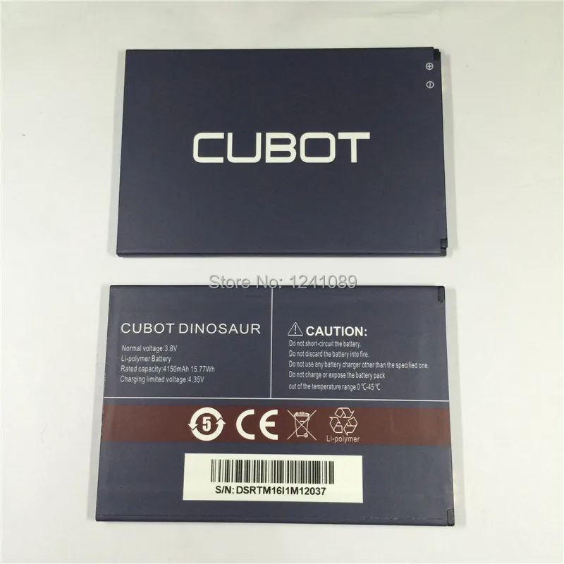 Аккумулятор CUBOT dinrok 4150 мАч 5 5-дюймовый экран MTK6735A оригинальный аккумулятор