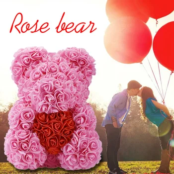 2019 Cheap Big Rose Bear Rose Artificial Flowers Gift for Wedding Home Decoration Novelty Romantic Valentine's Gifts
2019 Cheap Big Rose Bear Rose Artificial Flowers Gift for Wedding Home Decoration Novelty Romantic Valentine's Gifts