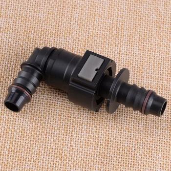 CITALL 11.8MM SAE Male & Female 3/8" 10MM Elbow Quick Release Disconnect Connector for Nylon Fuel Line Rubber Hose Coupler
CITALL 11.8MM SAE Male & Female 3/8" 10MM Elbow Quick Release Disconnect Connector for Nylon Fuel Line Rubber Hose Coupler