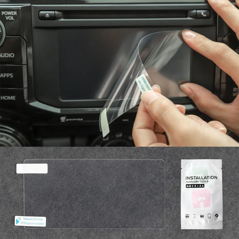 YAQUICKA For Toyota 4 RUNNER 2017 Up Car GPS Navigation Screen Protective Film Sticker Interior Car Accessories
YAQUICKA For Toyota 4 RUNNER 2017 Up Car GPS Navigation Screen Protective Film Sticker Interior Car Accessories