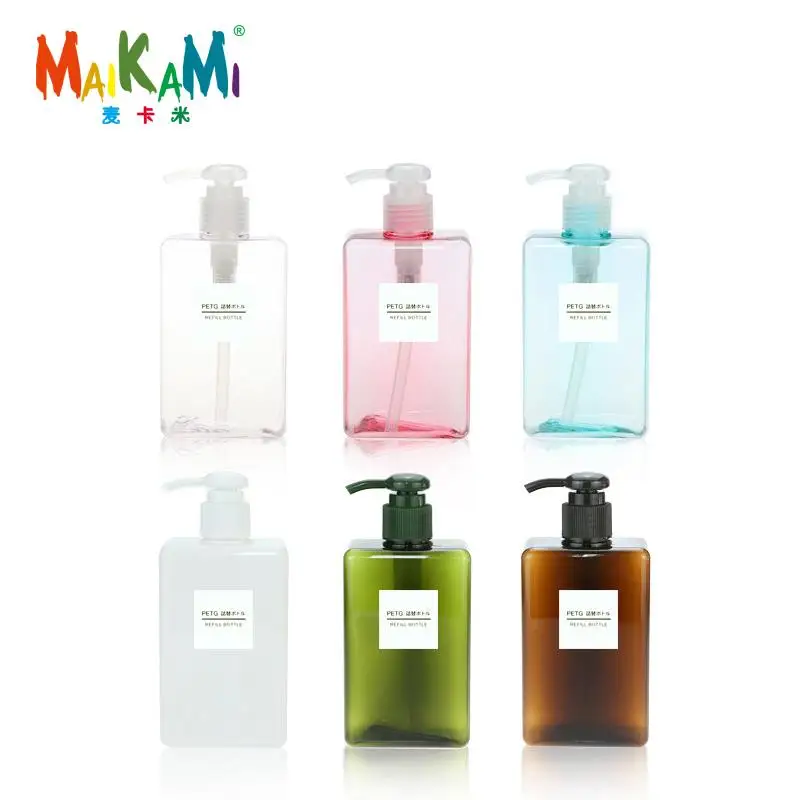 MAIKAMI 150ml 280ml Lotion Bottle Square Petg Press Plastic Bottle Shampoo Face Wash Bottle
MAIKAMI 150ml 280ml Lotion Bottle Square Petg Press Plastic Bottle Shampoo Face Wash Bottle
