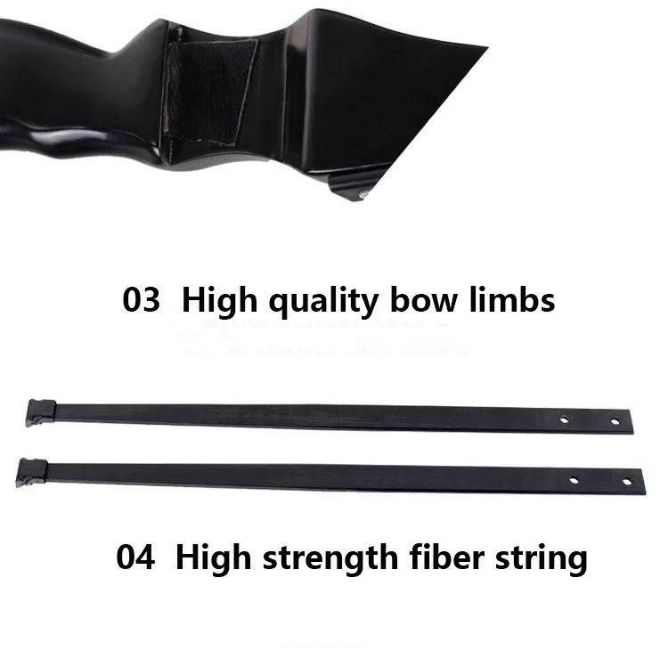 40 lbs Archery Bow Powerful Right Hand Outdoor Hunting Shooting Recurve Bow Sadoun.com