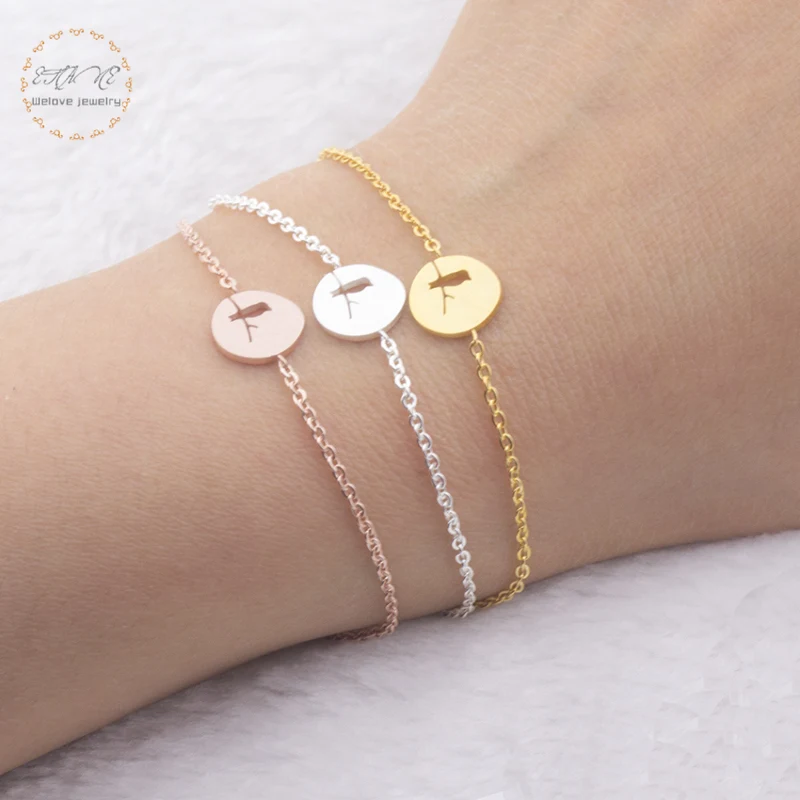 Best Friend Rose Gold Lovely Bird Bracelets Women Friendship Charms Gifts Stainless Steel Chain Pulseiras Feminina 2018
Best Friend Rose Gold Lovely Bird Bracelets Women Friendship Charms Gifts Stainless Steel Chain Pulseiras Feminina 2018