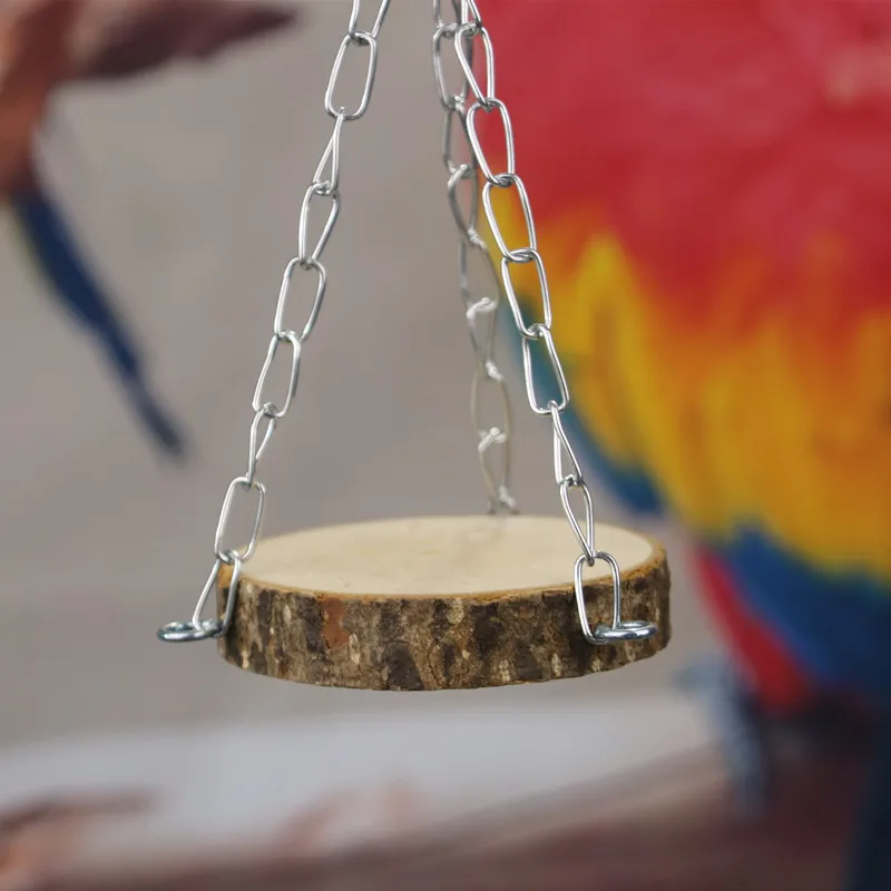 Bird Toys Parrot Hamster Swing Small Bird House Natural Raw Wood Material Pet Shop Accessories
Bird Toys Parrot Hamster Swing Small Bird House Natural Raw Wood Material Pet Shop Accessories