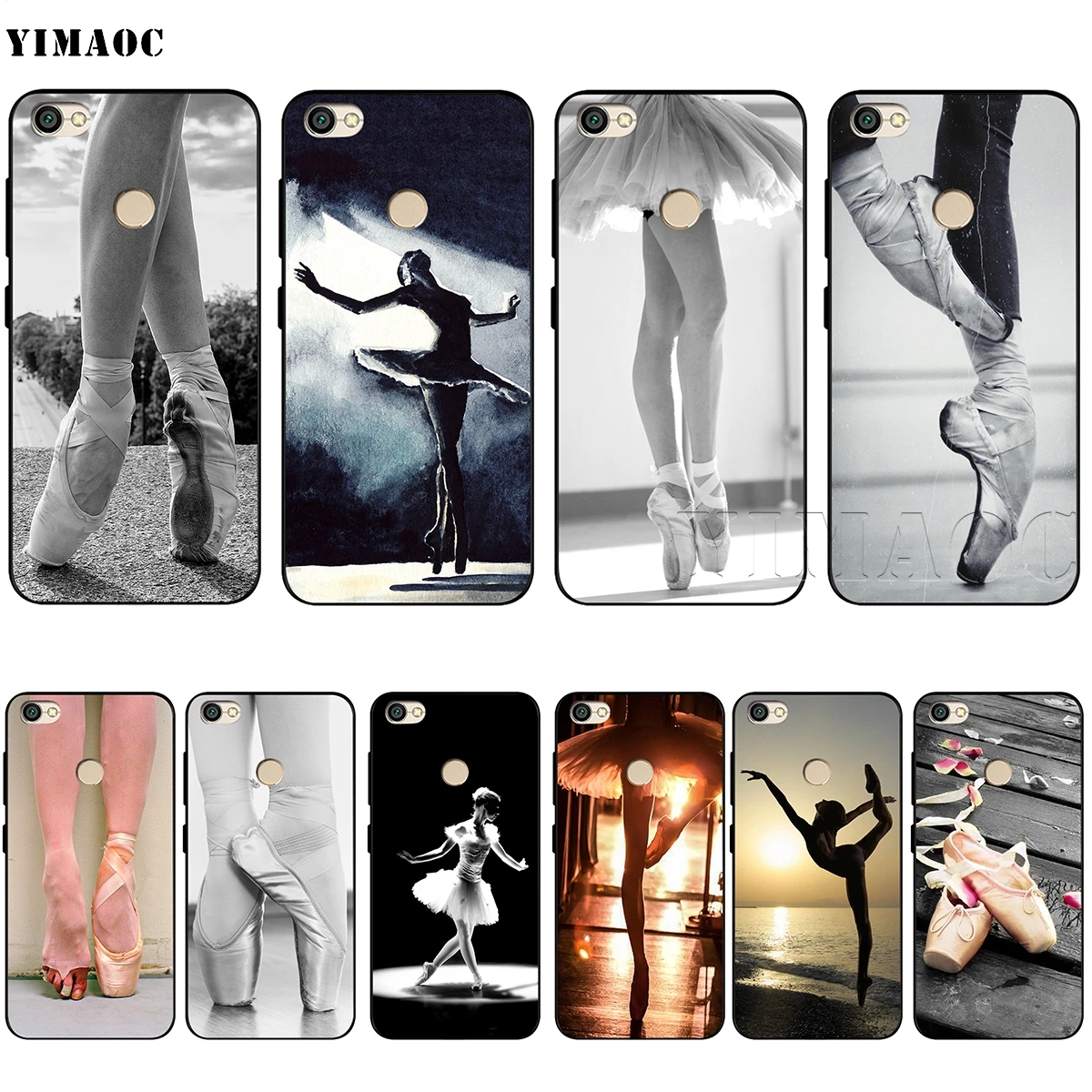 YIMAOC Ballet Ballerina Silicone Case for Xiaomi Redmi Note 4 4x 4a 5 5a 6 8 Pro Prime Plus
YIMAOC Ballet Ballerina Silicone Case for Xiaomi Redmi Note 4 4x 4a 5 5a 6 8 Pro Prime Plus