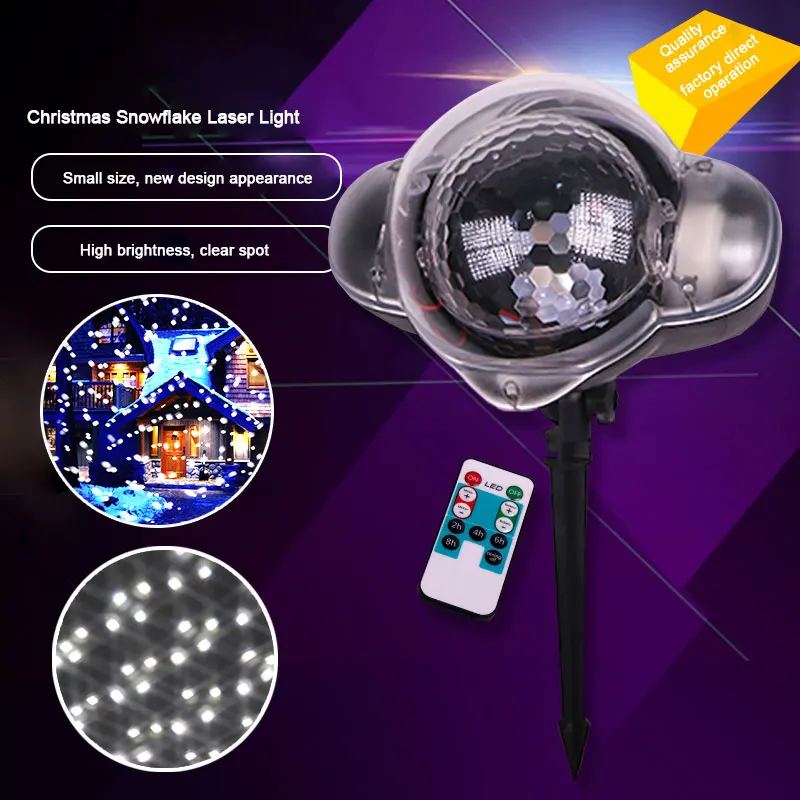 YSH 2 different patterns LED Snowflake Projector Lamp Outdoor Waterproof for Birthday Halloween Wedding Christmas party garden
YSH 2 different patterns LED Snowflake Projector Lamp Outdoor Waterproof for Birthday Halloween Wedding Christmas party garden