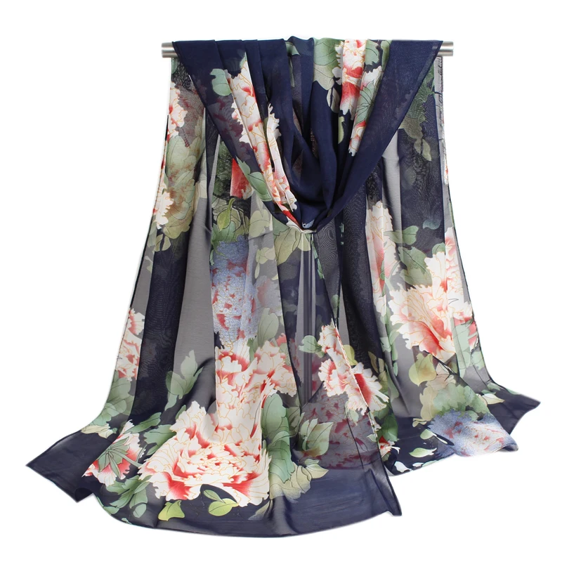 Summer Style Chiffon silk Scarves women floral Printing Long Soft Wrap Scarf Ladies Shawl veil 058
Summer Style Chiffon silk Scarves women floral Printing Long Soft Wrap Scarf Ladies Shawl veil 058