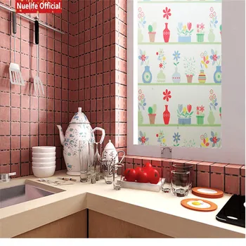 Color plant vase pattern static glue-free frosted glass film bathroom kitchen bedroom children's room opaque pvc window film
Color plant vase pattern static glue-free frosted glass film bathroom kitchen bedroom children's room opaque pvc window film