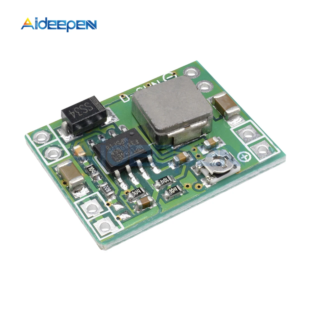 5V 3A Mini Step Down Power Supply Module DC-DC Adjustable Buck Converter for Arduino Replace LM2596
5V 3A Mini Step Down Power Supply Module DC-DC Adjustable Buck Converter for Arduino Replace LM2596