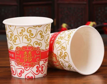 Free shipping 96pcs/lot Double happiness pattern thickening wedding disposable red paper cup wedding supplies
Free shipping 96pcs/lot Double happiness pattern thickening wedding disposable red paper cup wedding supplies