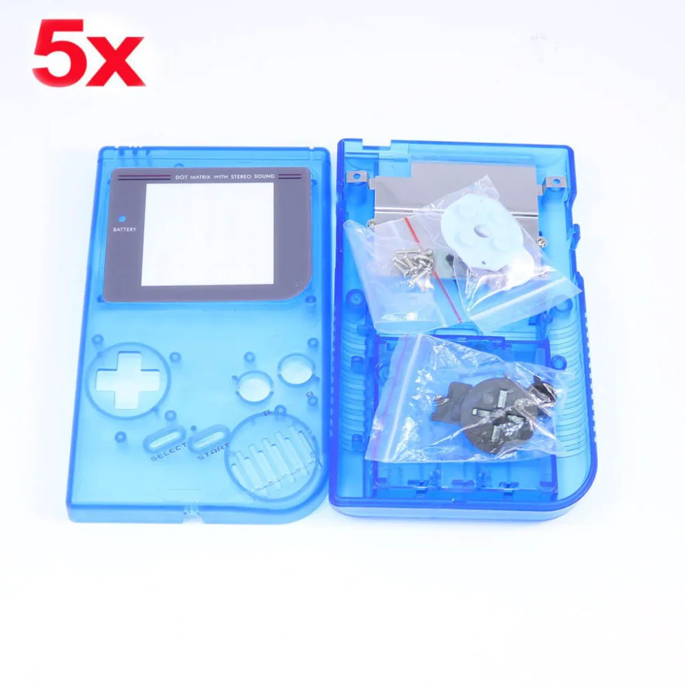 5 шт. Замена жесткий чехол Корпус для портативное игровое устройство Game Boy Shell