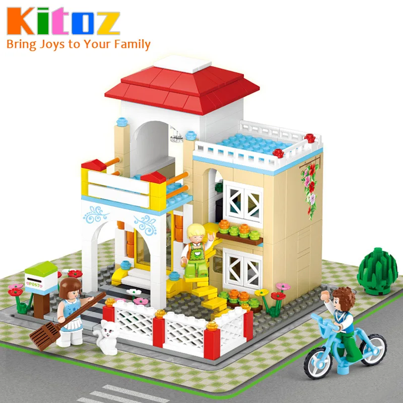 Kitoz DIY Кукольный Миниатюрный Мини домик для кукол коробка маленькой комнаты