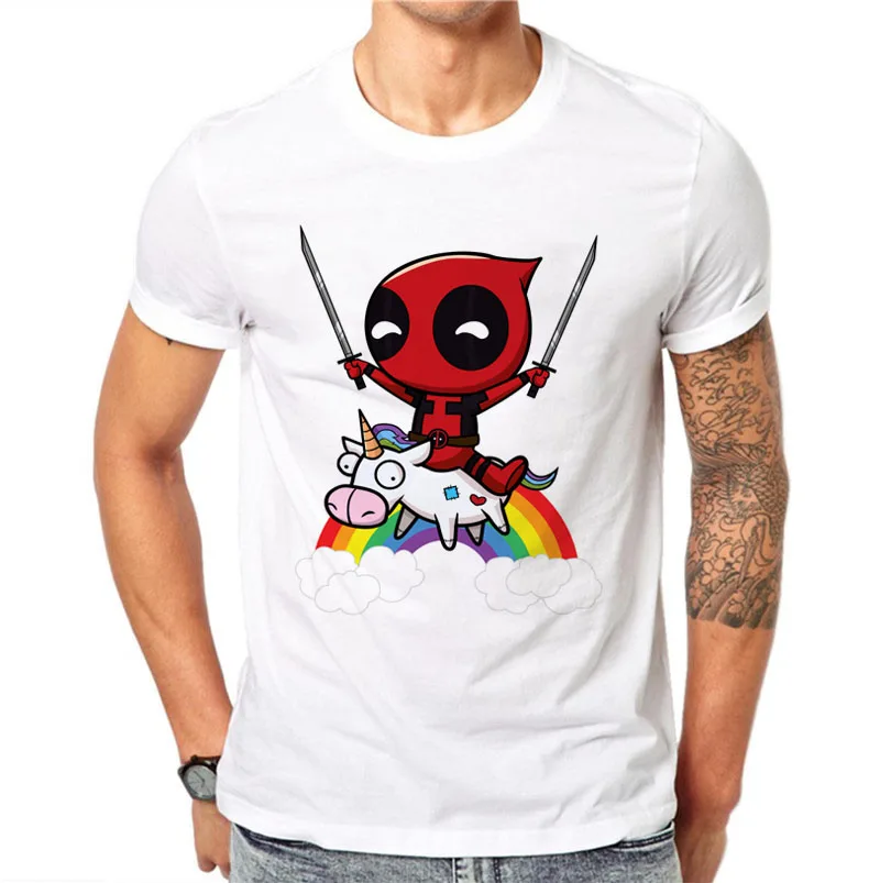 Deadpool Marvel T Shirt Men Summer Short Sleeve T-Shirts Kawaii cool White Cartoons tshirts Men Fitness tops tee for boys women
Deadpool Marvel T Shirt Men Summer Short Sleeve T-Shirts Kawaii cool White Cartoons tshirts Men Fitness tops tee for boys women