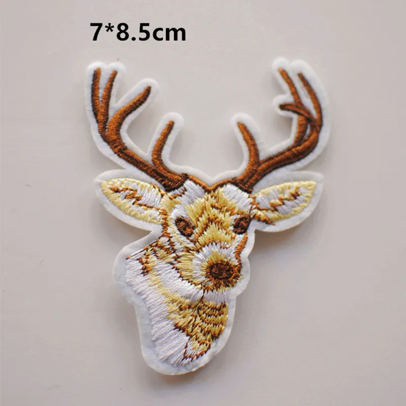Free Ship Global 20Pcs/Lot High Quality Deer Head Embroidered Patches Motif Applique Iron on Clothes Collar Accessory Diy
Free Ship Global 20Pcs/Lot High Quality Deer Head Embroidered Patches Motif Applique Iron on Clothes Collar Accessory Diy