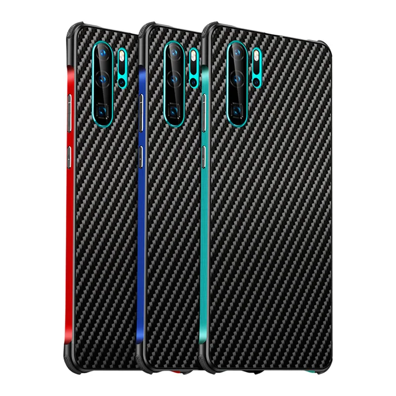 For Huawei P30 P30Pro Case Metal Frame Carbon Fiber Hard Plastic Anti-knock Cover for Huawei P20 Lite 20Pro Nova 3e 4e Coque
For Huawei P30 P30Pro Case Metal Frame Carbon Fiber Hard Plastic Anti-knock Cover for Huawei P20 Lite 20Pro Nova 3e 4e Coque