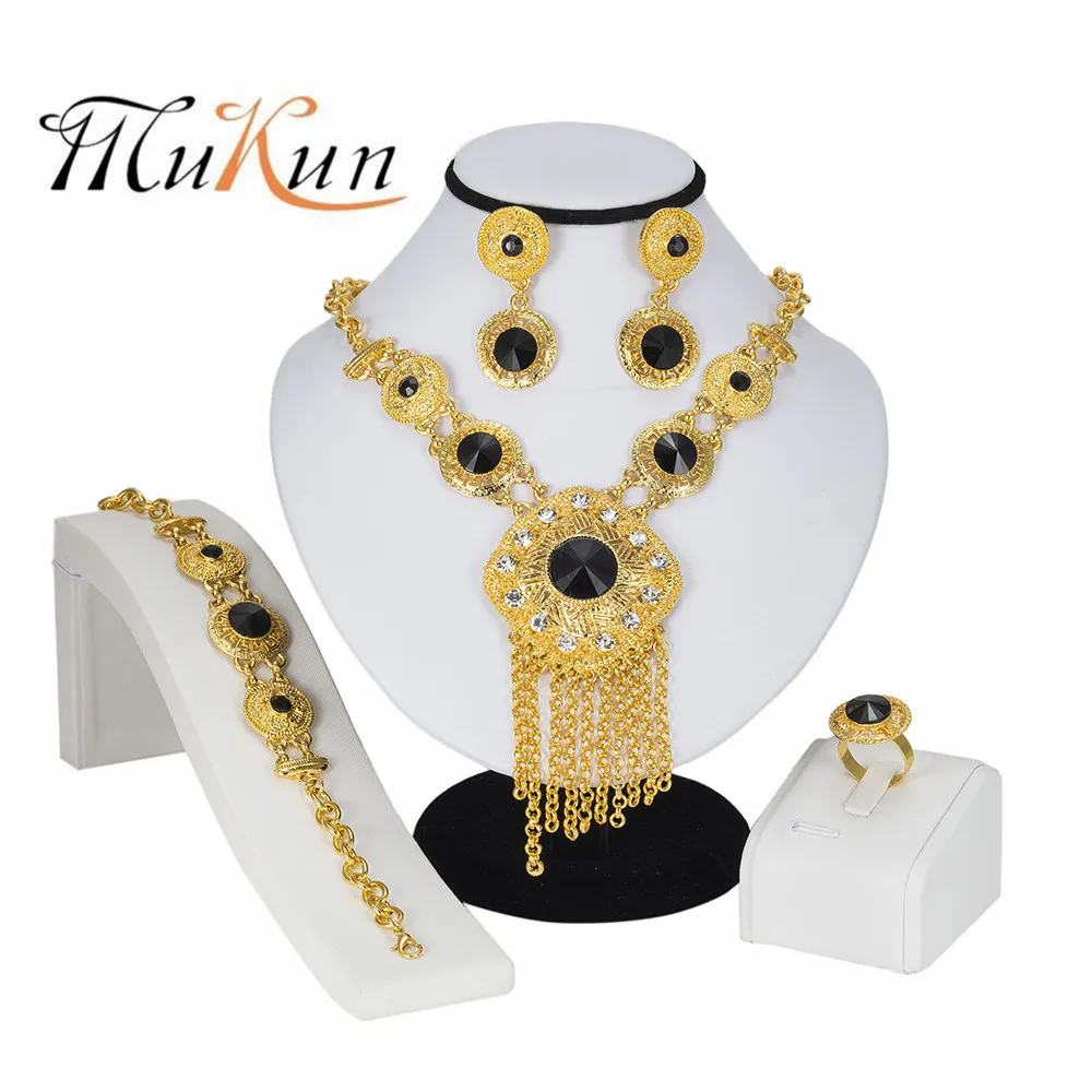 MUKUN African Beads Jewelry Sets for Women Fashion Wedding Vintage Dubai Indian Bridal Ethiopian Turkish Costume Jewellery Set
MUKUN African Beads Jewelry Sets for Women Fashion Wedding Vintage Dubai Indian Bridal Ethiopian Turkish Costume Jewellery Set