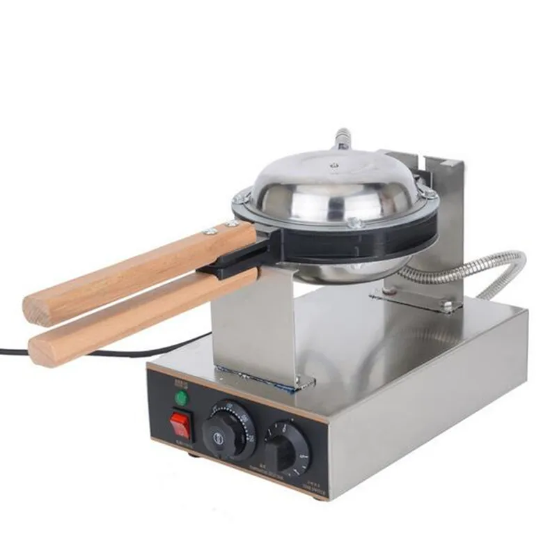 

Free ship Best professional electric Chinese Hong Kong eggettes puff waffle iron maker machine bubble egg cake oven 220V/110V