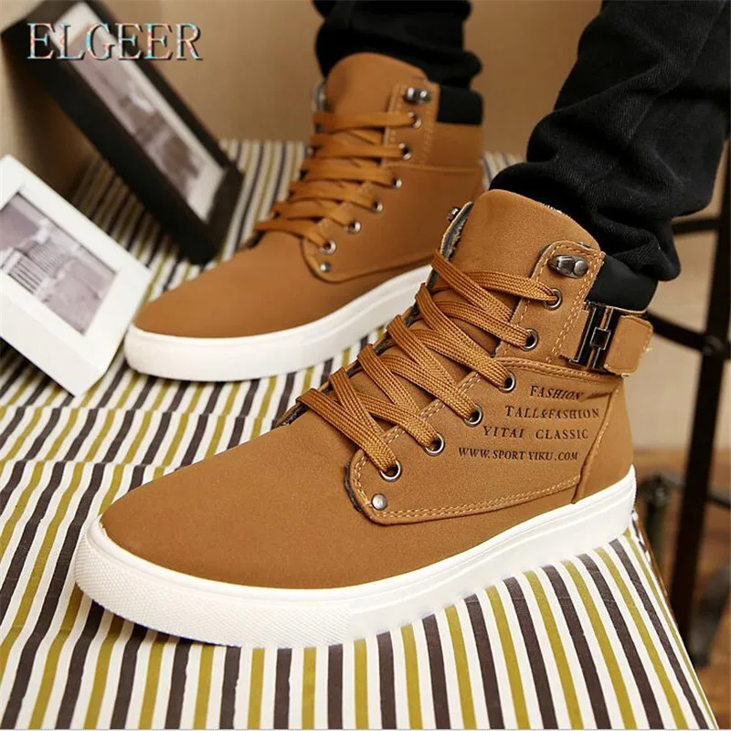 ELGEER new 2018 fashion microfiber PU warm Plus cotton ankle boots autumn winter boots men shoes Men snow boots botas masculina
ELGEER new 2018 fashion microfiber PU warm Plus cotton ankle boots autumn winter boots men shoes Men snow boots botas masculina