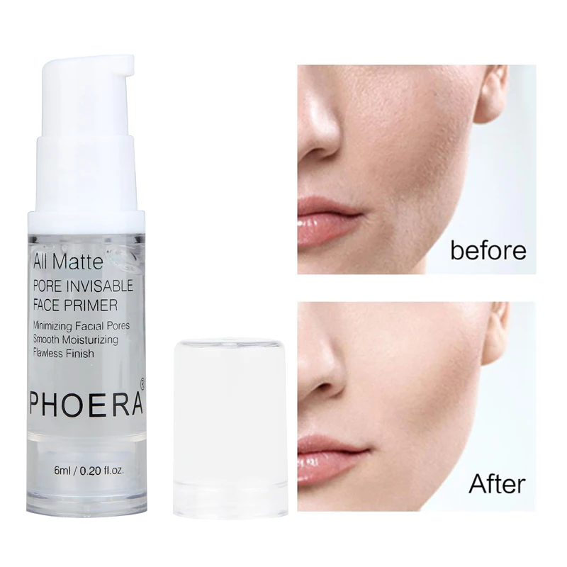 PHOERA Long-lasting Transparent Cream Pore Perfect Primer Oil Control Moisturizing Isolated Lotion Makeup Foundation Dropship
PHOERA Long-lasting Transparent Cream Pore Perfect Primer Oil Control Moisturizing Isolated Lotion Makeup Foundation Dropship