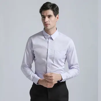 2019 New Korean Style Men's Regular Fit Shirts Cotton Blend Long Sleeves Men Dress Shirts Casual Men Business Suits Shirts
2019 New Korean Style Men's Regular Fit Shirts Cotton Blend Long Sleeves Men Dress Shirts Casual Men Business Suits Shirts