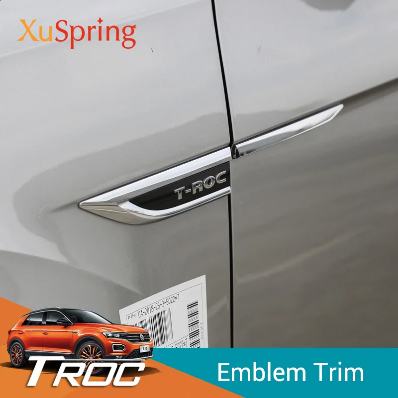 Car Side Wing Fender Emblem Badge with 4 Motion Sticker Trim Original Car Styling 4Pcs/Set For VW T-Roc 2017 2018 2019
Car Side Wing Fender Emblem Badge with 4 Motion Sticker Trim Original Car Styling 4Pcs/Set For VW T-Roc 2017 2018 2019
