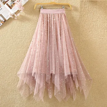 2019 Fashion Top Brand Quality Women Long Pleated Skirt High Waist Women Mesh Skirts Faldas Jupe Femme
2019 Fashion Top Brand Quality Women Long Pleated Skirt High Waist Women Mesh Skirts Faldas Jupe Femme
