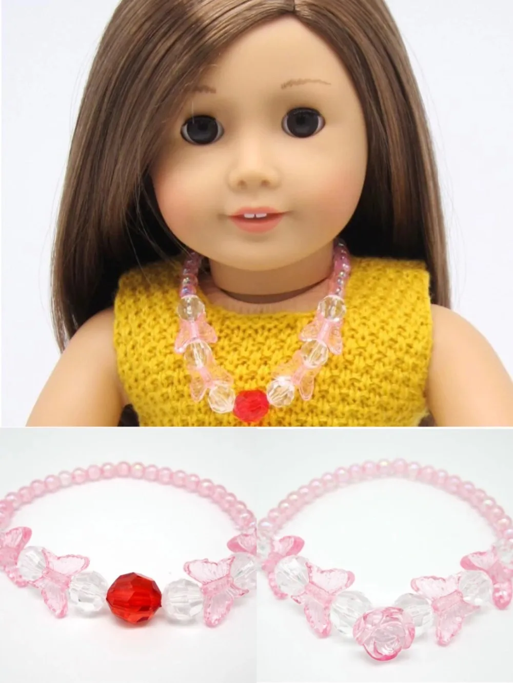 Fashion crystal necklace For American Girl Doll 18 Inch American Girl Accessories
Fashion crystal necklace For American Girl Doll 18 Inch American Girl Accessories