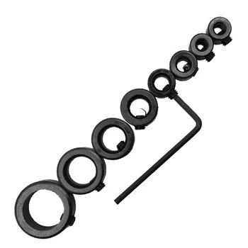 8Pcs/Set High Carbon Steel Woodworking Dril Depth Stop Collars Ring Locator 3-12mm With Wrench For Woodworking Drill Bit
8Pcs/Set High Carbon Steel Woodworking Dril Depth Stop Collars Ring Locator 3-12mm With Wrench For Woodworking Drill Bit