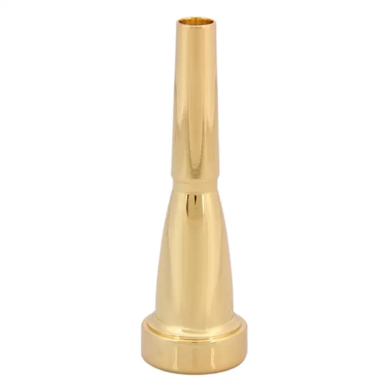 1pc Trumpet Mouthpiece 24K Gold Plated Mega Rich Tone Trumpet Mouthpiece 7C 120g Trumpet Music Accessories
1pc Trumpet Mouthpiece 24K Gold Plated Mega Rich Tone Trumpet Mouthpiece 7C 120g Trumpet Music Accessories