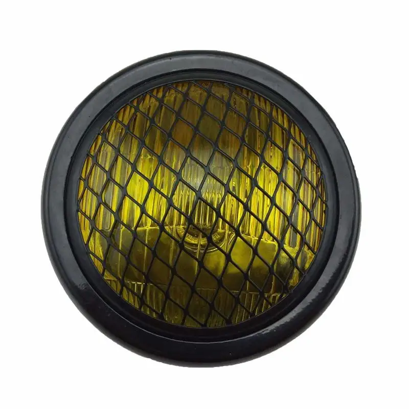 Mansuo 6.5" Motorcycle Headlight w/Grille for Bobber Cafe Racer Cruiser Vintage Style (Amber Lens)
Mansuo 6.5" Motorcycle Headlight w/Grille for Bobber Cafe Racer Cruiser Vintage Style (Amber Lens)