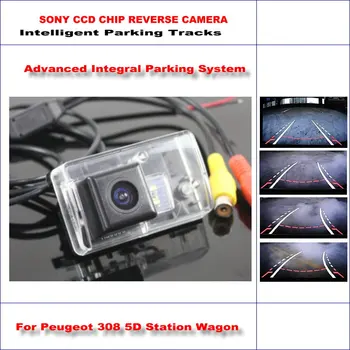 Intelligent Parking Tracks Rear View Camera For Peugeot 308 5D Station Wagon Backup Reverse Dynamic trajectory 580 TV Lines
Intelligent Parking Tracks Rear View Camera For Peugeot 308 5D Station Wagon Backup Reverse Dynamic trajectory 580 TV Lines