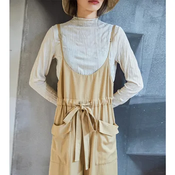 2019 Summer Ladies Fashion Simple Jumpsuits Tie Strap Pure Color Trousers Women Big Pocket Casual Straight Pants XL-01
2019 Summer Ladies Fashion Simple Jumpsuits Tie Strap Pure Color Trousers Women Big Pocket Casual Straight Pants XL-01