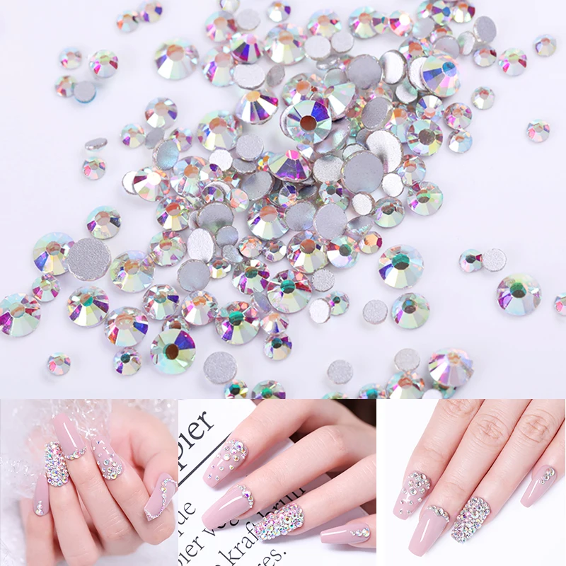 300Pcs/Pack Mixed-size 3D Nail Decoration Multi-color Flatback Nail Art Rhinestone for Nail Art Tips Design 6 Patterns Available
300Pcs/Pack Mixed-size 3D Nail Decoration Multi-color Flatback Nail Art Rhinestone for Nail Art Tips Design 6 Patterns Available