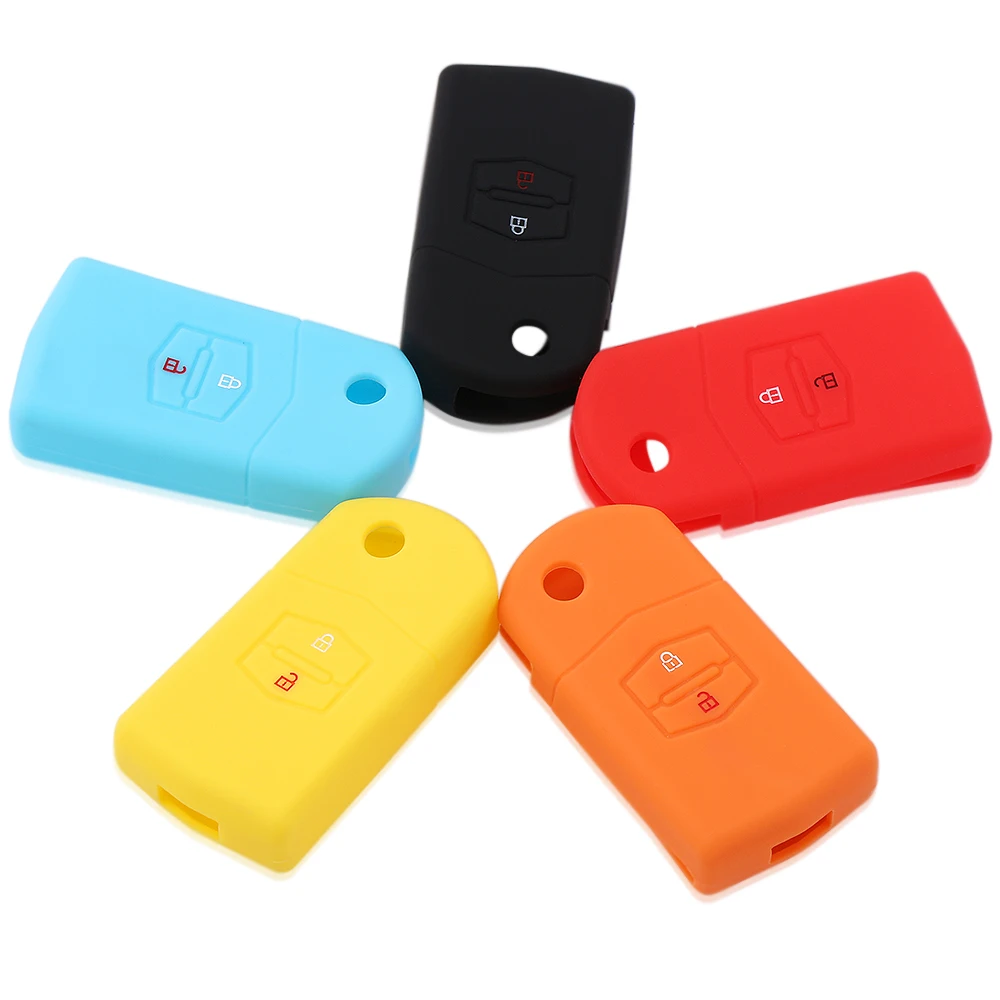 Silicone Key Case Cover For Mazda 3 2 6 2003 2004 2005 2006 2007 2008 2009 2010 2011 2012 2013 Car Key Holder 2 Button Flip Key
Silicone Key Case Cover For Mazda 3 2 6 2003 2004 2005 2006 2007 2008 2009 2010 2011 2012 2013 Car Key Holder 2 Button Flip Key