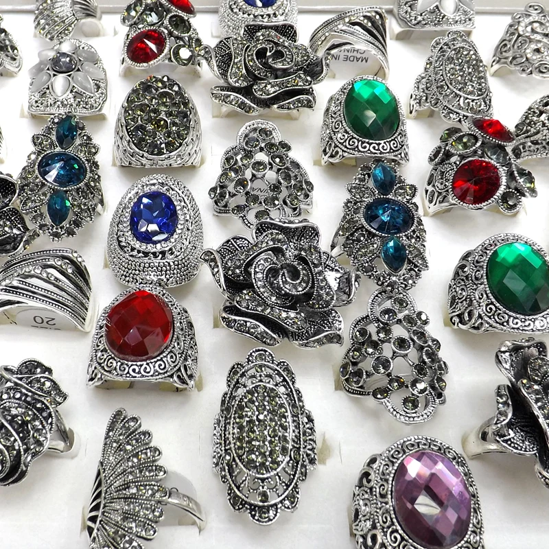 50pcs Baroque Style Vintage Rhinestone Rings Flower Design Feather Design Free Shipping
50pcs Baroque Style Vintage Rhinestone Rings Flower Design Feather Design Free Shipping
