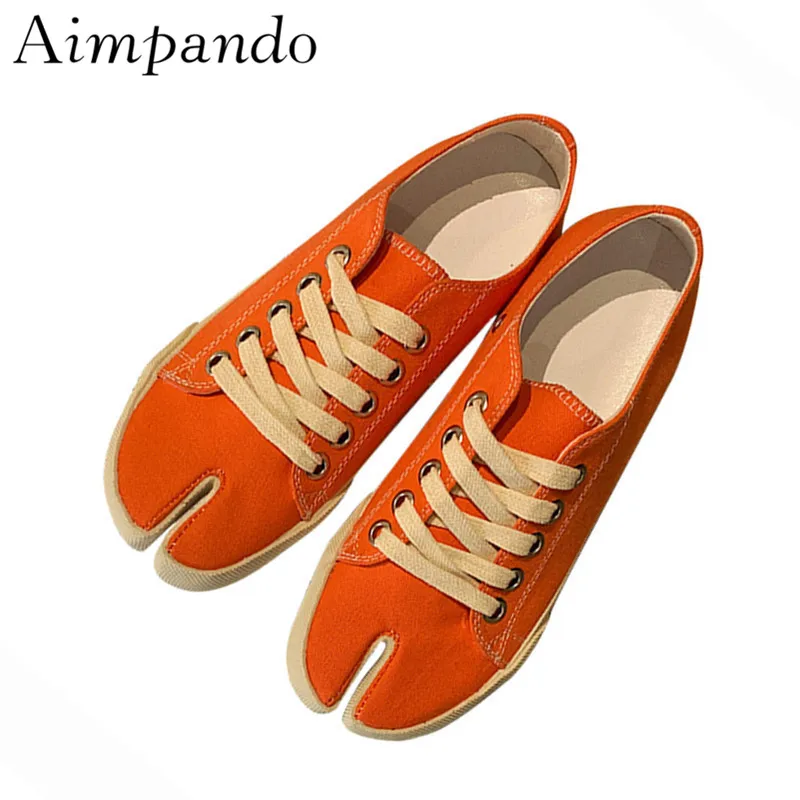 Individual Split Toe Canvas Casual Shoes Woman Cross-tied Slip On Flat Shoes New Spring 2019 Fashion Two-wear Women Shoes
Individual Split Toe Canvas Casual Shoes Woman Cross-tied Slip On Flat Shoes New Spring 2019 Fashion Two-wear Women Shoes
