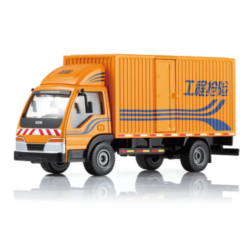 Image 150 Alloy Box Van Truck Model Car Diecast Metal   ABS Toy Car Brinquedos Kids Toys For Children Boys Birthday Gift Dinky Toys