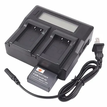 DSTE NP-85 Battery with 1.5A Dual USB Battery Charger for Fuji SL300 SL260 SL1000 Smart Digital Camera
DSTE NP-85 Battery with 1.5A Dual USB Battery Charger for Fuji SL300 SL260 SL1000 Smart Digital Camera