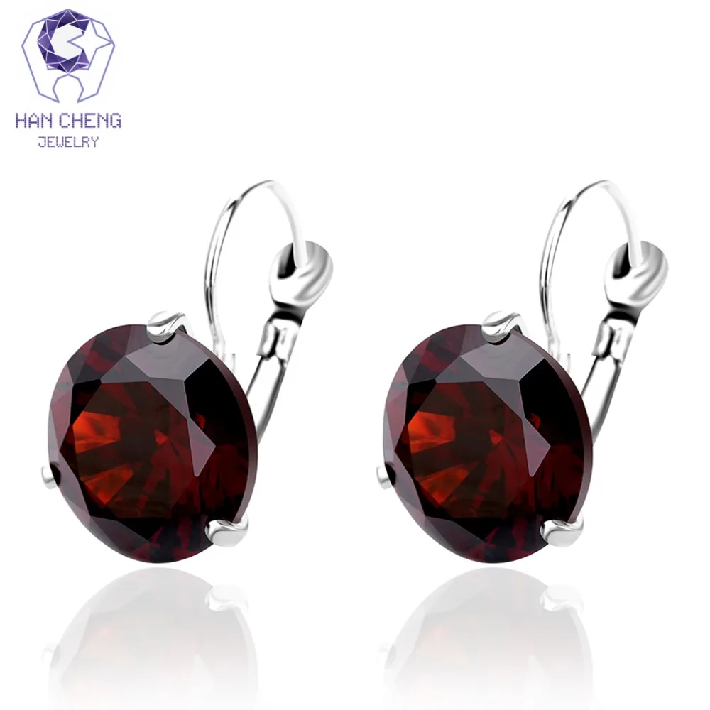 HanCheng New Fashion Charm U Shape Copper Zircon CZ Gem Stone Round Plated Silver Stud Earrings For Women Jewelry brincos bijoux
HanCheng New Fashion Charm U Shape Copper Zircon CZ Gem Stone Round Plated Silver Stud Earrings For Women Jewelry brincos bijoux