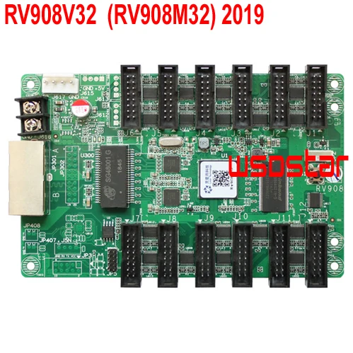 RV908V32 RV908M32 New Upgrade LED receiving card RV908 RV908T RV908M LED video display full color controller Hot Sales
RV908V32 RV908M32 New Upgrade LED receiving card RV908 RV908T RV908M LED video display full color controller Hot Sales
