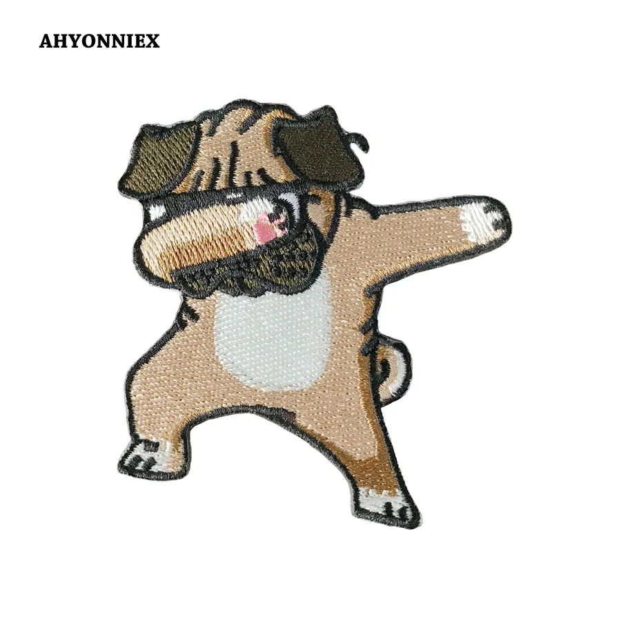 AHYONNIEX 1PC diy embroidery funny dog iron on patch deal with it cartoon biker patches for clothes kids Christmas sticker
AHYONNIEX 1PC diy embroidery funny dog iron on patch deal with it cartoon biker patches for clothes kids Christmas sticker