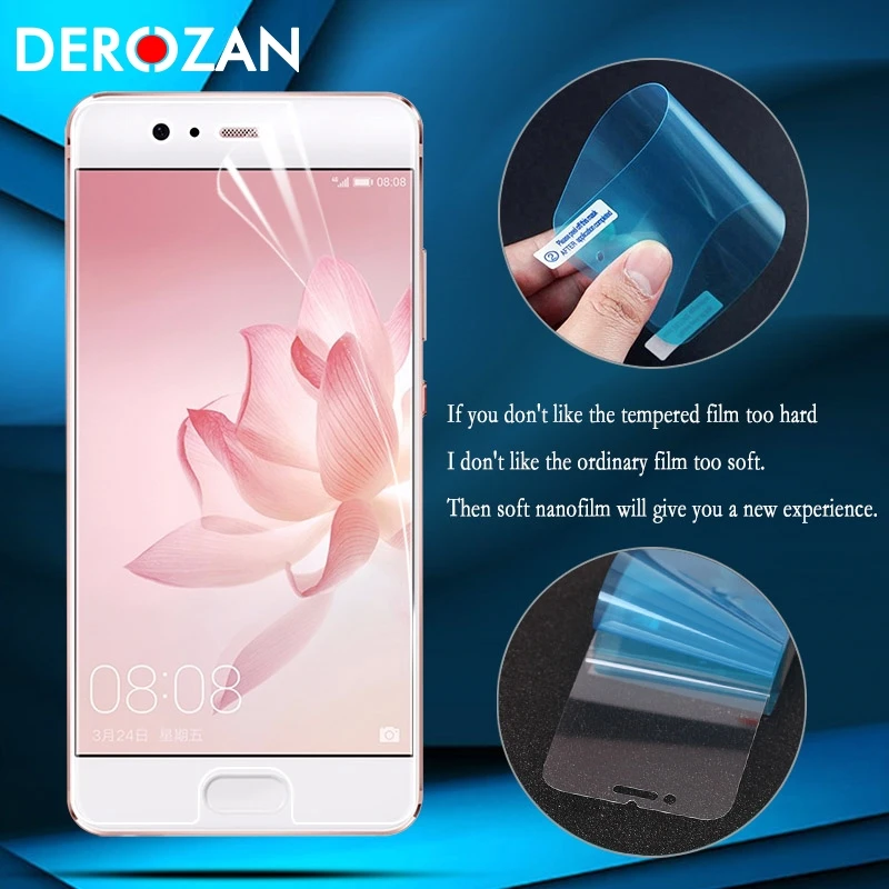 DEROZAN Nano Screen Protector For Huawei P10 Victoria Tempered Glass Ultra Thin Film Ultrastrong Soft Explosion Proof Membrane
DEROZAN Nano Screen Protector For Huawei P10 Victoria Tempered Glass Ultra Thin Film Ultrastrong Soft Explosion Proof Membrane