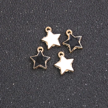 12pcs 12*14mm Two Color Alloy Metal Drop Oil Pentagram Charms Pendant For DIY Bracelet Necklace Jewelry Making
12pcs 12*14mm Two Color Alloy Metal Drop Oil Pentagram Charms Pendant For DIY Bracelet Necklace Jewelry Making