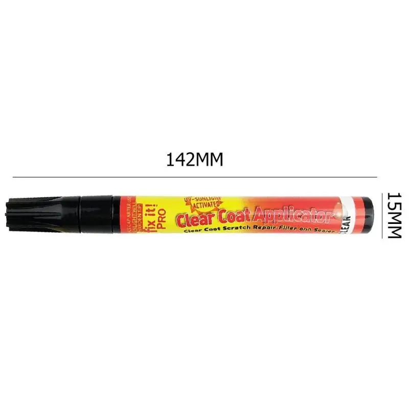 Car-styling Fix it Pro Clear Car Scratch Repair Remover Pen Clear Coat Applicator Auto Car Paint Pen Recover Friction Practical
Car-styling Fix it Pro Clear Car Scratch Repair Remover Pen Clear Coat Applicator Auto Car Paint Pen Recover Friction Practical