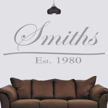 Family surname with date - Wall Art - Wall Sticker, Decal - your wall stickers Living Room Home Decor
Family surname with date - Wall Art - Wall Sticker, Decal - your wall stickers Living Room Home Decor